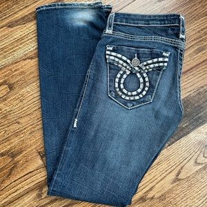 Big Star Liv Slim Boot Stretch Jean Size 27R